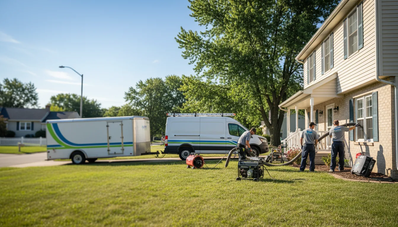 Flooded Basement Restoration And Cleanup With Repair in Hathaway, MT near me
